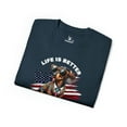 thumbnail image 3 of Life is Better with Dachshund - Funny Dog Lover Unisex Ultra Cotton Tee, 3 of 4