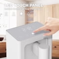 thumbnail image 4 of AIRHOP Instant Hot Water Dispenser, Quick Heating Countertop Water Dispenser with Child Locks, Adjustable 5 Temp 3 Water Volume Dispense, 100OZ 3L Removable Tank, Ideal for Home Office Kitchen, White, 4 of 7