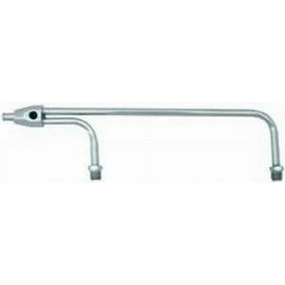 CHROME FUEL LINE FOR HOLLEY QUAD MODEL 3310 - 8 21