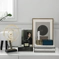 thumbnail image 4 of LuxenHome Gold Abstract Spiral Tabletop Decor, 4 of 10