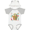thumbnail image 3 of Inktastic Sloth Cute for Girls Girls Baby Bodysuit, 3 of 5