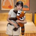 thumbnail image 3 of 45cm Lifelike Red Panda Stuffed Animals Raccoon Plush Toy Cute Panda Plushie Toy Gift For Kids Girlfriend Birthday Boy Christmas Gift, 3 of 3