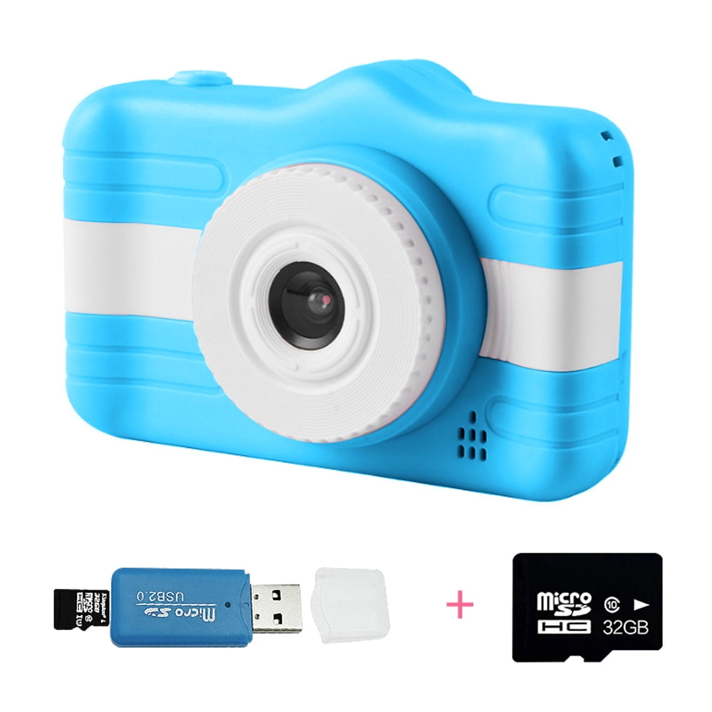 Kids Camera- Kids Digital Camera with Large Screen for Girls & Boys, HD  Kids Video Camera Recorder for Christmas Birthday Gifts with 32GB SD Card, SD  Card Reader - Walmart.com