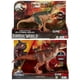 thumbnail image 2 of Jurassic World Epic Attack Battle Chompin' Carnotaurus Chomp Back Baryonyx Juguetes para niños Figuras coleccionables Regalo para niños, 2 of 5