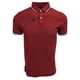 thumbnail image 1 of Polo Tommy Hilfiger con cuello a rayas para hombre (S, rojo oscuro), 1 of 3