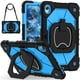 thumbnail image 1 of Funda Resistente a Golpes para Samsung Galaxy Tab S11, Funda Protectora de Silicona + Capa de PC con Rotación de 360°, Asa Cuadrada y Correa para el Hombro, Azul, para Galaxy Tab S11, 1 of 7