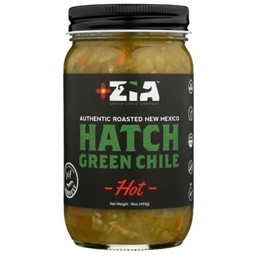 Zia Green Chile Company - Hatch Green Chile - Hot , 16 Oz