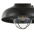 thumbnail image 6 of JONATHAN Y Cameron 13" Metal LED Semi-Flush Mount, Oil Rubbed Bronze, 6 of 7