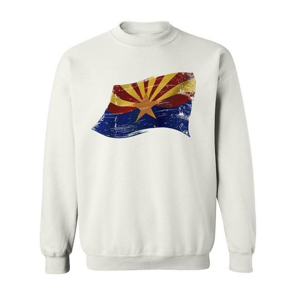 Flag Of Arizona Sweatshirt Men -Image by Shutterstock, Male Large