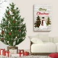 thumbnail image 2 of Awkward Styles Christmas Wall Art Canvas Snowman Christmas Tree Home Decor Prints, 2 of 7