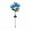 A/Blue, variant on Xuniizn Solar Flowers Outdoor Waterproof, Solar Charge Colour Solar Lights Garden Decor Artificial Solar Flowers for Outdoor, Balcony, Flower Bed, Garden, Courtyard, Solar Garden Lights