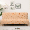thumbnail image 3 of Jiueut Star Print Armless Futon Slipcover, Stretch Elastic Couch Sofa Furniture Protector for Foldable Futon Sofa Bed Without Armrests, 3 of 7