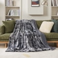 thumbnail image 4 of Manta Bedsure Sherpa King Size, suave, peluda y esponjosa, piel sintética, 4 of 7