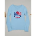 thumbnail image 3 of Independence Day U.S.A Long Sleeve Toddler -Image by Shutterstock,  2 Toddler, 3 of 4