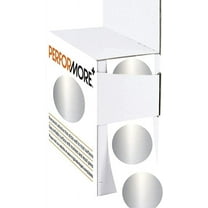 PERFORMORE 1 Inch Dot Matte Color Code Labels for Color Coding and Organization, Round Coloured Easy Peel Strong Self Adhesive Dot Stickers,1000 Stickers Per Roll, in Dispenser Box (Silver)