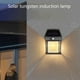 thumbnail image 5 of Lampara De Pared Luz solar de pared Lámpara solar para patio Sensor de cuerpo LED para jardín (2) Negro Likrtyny Para estrenar, 5 of 6