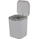 thumbnail image 1 of Bote de basura pequeño de 0.5 galones para encimera, mini bote de basura de escritorio con botón pulsador, blanco Ofspeizc WMZL-210-1, 1 of 7
