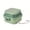 Green, variant on Portable Folding Pet Bowl with Lid, BPA-Free Travel Food Water Container, Outdoor Camping Feeding Dish for Dogs Cats, White, 27 fl oz / 800 mL