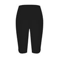 thumbnail image 4 of Jxximdong Leggings for Women High Waisted Hollow Lightweight And Comfortable Pants Solid Color Soft Casual Pajama Trouserss Black XXL Yoga Pants, 4 of 5