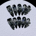 Handmade Armor Wearing, Dark, Heavy Industry Dark Babes Style Nail ...