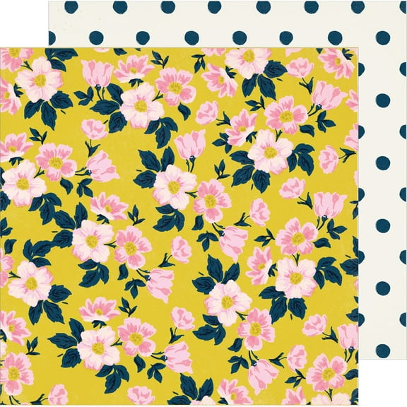 Maggie Holmes Sunny Days Double-Sided Cardstock 12"X12"-Apple Blossom