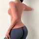 thumbnail image 4 of Cloud Hide-Camiseta de Yoga lisa para mujer, Blusa de manga larga, Top deportivo deportivo para chica, camiseta para correr, ropa deportiva para Fitness para invierno y otoño, 4 of 5