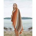 thumbnail image 2 of Burnt Orange Brown Beach Towels Oversized Super Absorbent, Farmhouse Vintage Wooden Lightweight Bath Towel Quick Dry Sets For Bathroom/Pool/Rv Camping/Beach Play/Gym Room/Picnic 30"x60", 2 of 8