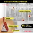 thumbnail image 2 of Catchmaster Clothes Moth Traps with Odorless Pheromone Technology – XL Glue Traps- For Casemaking and Webbing Moths - Red, 6PK, 2 of 6