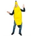thumbnail image 4 of Ultimate Banana Tropical Fruit Disfraz de Halloween, tamaño adolescente Tamaño adulto 165-185cm, 4 of 4