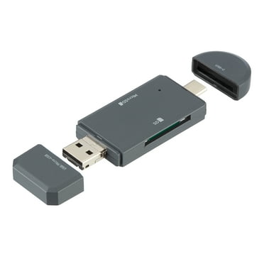 onn. SD & micro-SD Card Reader