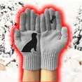 thumbnail image 2 of Bibifish Womens Knitted Gloves Trendy Dog Pattern Solid Color Gloves Comfy Soft Knitted Daily Wear Outdoor Activities Gloves, 2 of 5