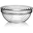 thumbnail image 2 of Luminarc 10-Piece Stackable Clear Glass Bowl Set, 2 of 8