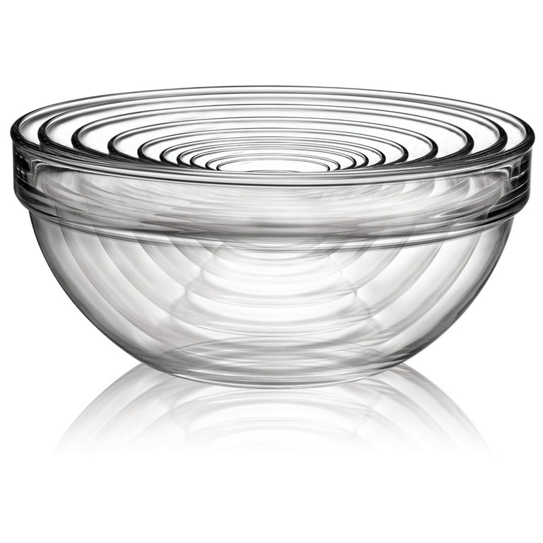 Williams Sonoma Glass Mixing Bowl 10-Piece Set