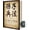 The Art of War - Key Lock, variant on Chinoiserie Diversion Book Safe Storage Box (Size 8.7"x6"x2") With  Key Lock, Chinese style Ornaments   Safe ( to the west - Key Lock)