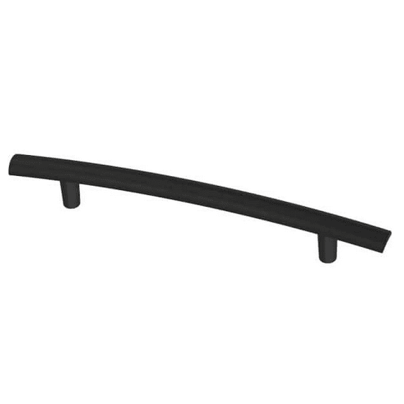 Liberty P23915C-FB 5 1/16" Matte Black Arched Cabinet & Drawer Pull