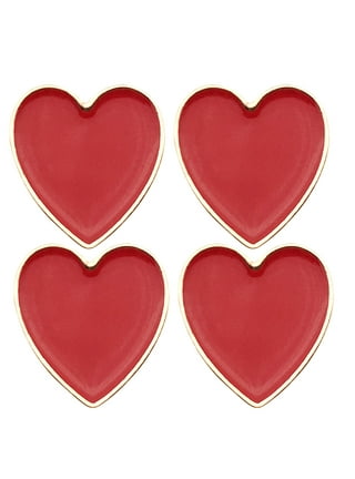 Breastmilk jewelry making kit 6pcs Heart Shaped Brooches with MOM Word  Clothing Lapel Pin Mother's Day gift 