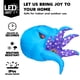thumbnail image 3 of Pulpo inflable Joiedomi, 150 cm, decoración LED para coche de Halloween, 3 of 8
