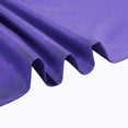 thumbnail image 6 of Balsa Circle Halloween 90" x 156" Purple Rectangle Washable Decorative Polyester Solid Tablecloth, 6 of 6