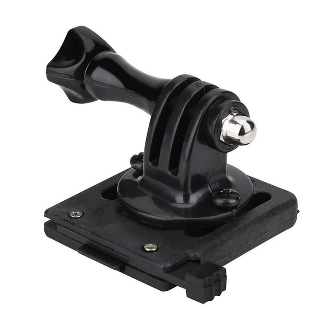 Herwey Camera Helmet Adapter, Military Helmet Fixed Mount Base Adapter Bracket for Gopro Camera Camcorder, Helmet Camera Mount