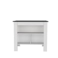 thumbnail image 5 of DUOSONG Kitchen Island Ada, Kitchen, Matt Gray / White Furniture Dining Furniture Kitchen Islands & Carts, 5 of 7
