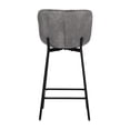 thumbnail image 4 of Banco 2026 Domino Gris MUNDO IN MUEBLES con asiento Tapizado en Tela Gris, 4 of 6