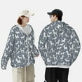 thumbnail image 6 of Daiia Poodle Dog UPF 50+ Sun Protection Hoodie Jacket Lightweight Long Sleeve Sun Shirt for Women Men with Pocket Hiking Outdoor-X-Large, 6 of 9