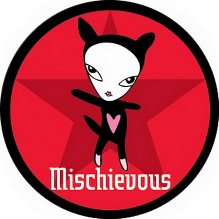 Lil She Creatures Mischevious Button B-LSC-0005