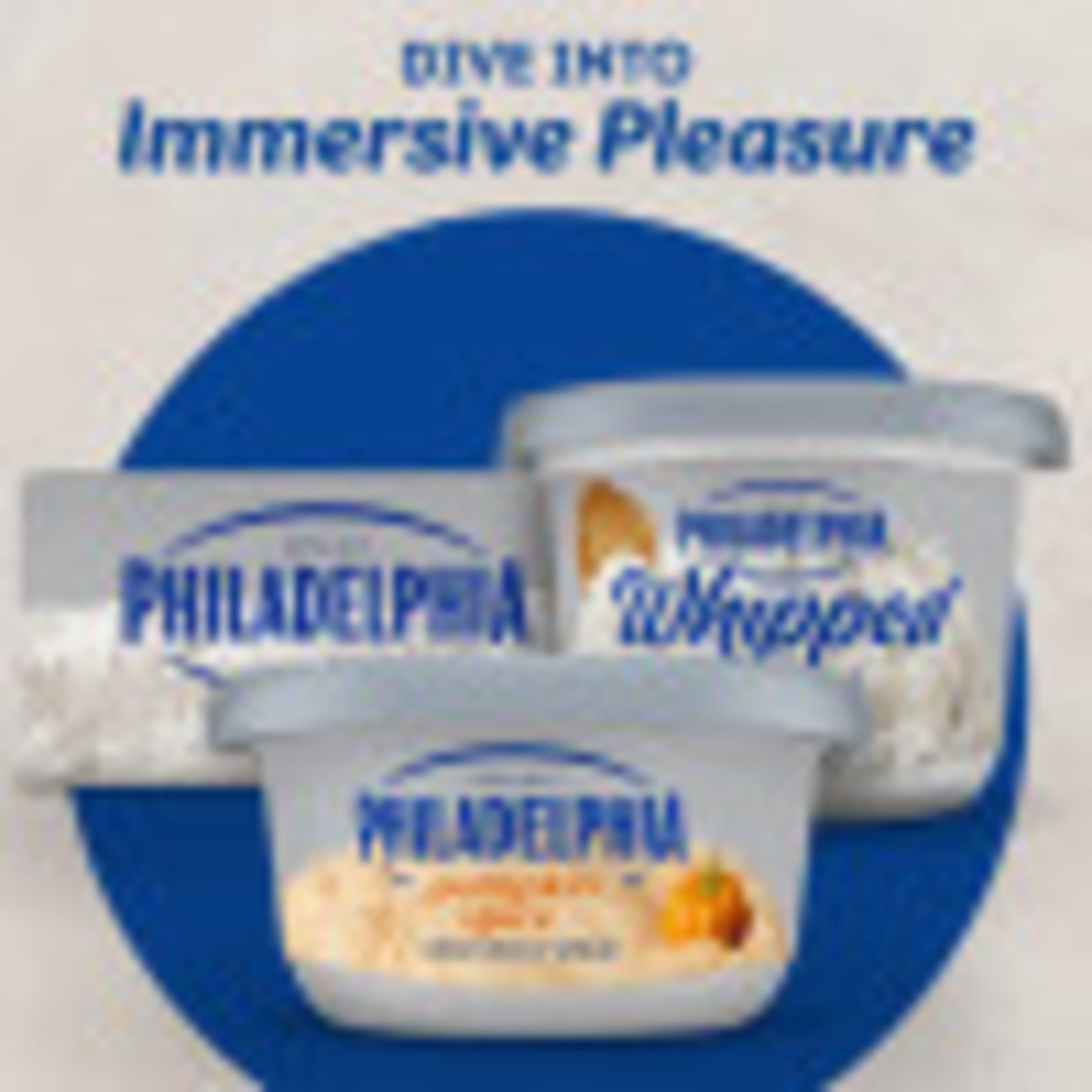 Philadelphia Flavored Cream Cheese Spread, 1 Tub, for Smooth, Spreadable Mornings, Pumpkin Spice, No Artificial Preservatives, Flavors or Dyes, 7.5 oz