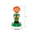 thumbnail image 2 of ELF, Buddy the Elf,  Solar Bobble-Head, Plastic, 5 inches Tall, Green, 2 of 5