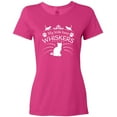 thumbnail image 3 of Inktastic My Kids Have Whiskers- Cat Family Pets Women's T-Shirt, 3 of 5