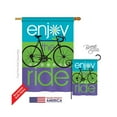 thumbnail image 1 of Breeze Decor 09040 Sports Bike Ride Drapeau de la Maison à Impression Verticale Recto-Verso - 28 x 40 Po., 1 of 1