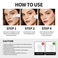 thumbnail image 5 of Color Changing Foundation Stick, Medium to Full Coverage Cream Stick Hydrating Makeup, Dual-Ended with Soft Brush for Flawless Look, Portable & Travel-Friendly, 5 of 7