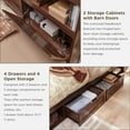 thumbnail image 6 of ACCOHOHO 52 Inches USB Port Standard Bed Frames, Queen, 6 of 7