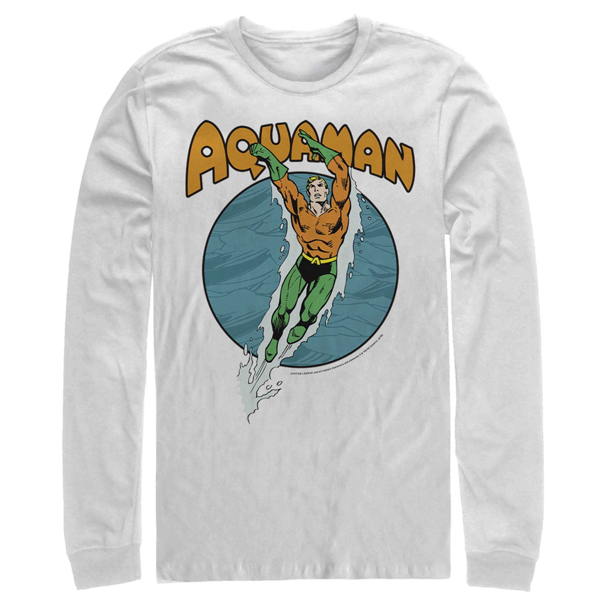 Aquaman SWIM IT TO WIN IT Licensed BOYS & GIRLS T-Shirt S-XL 